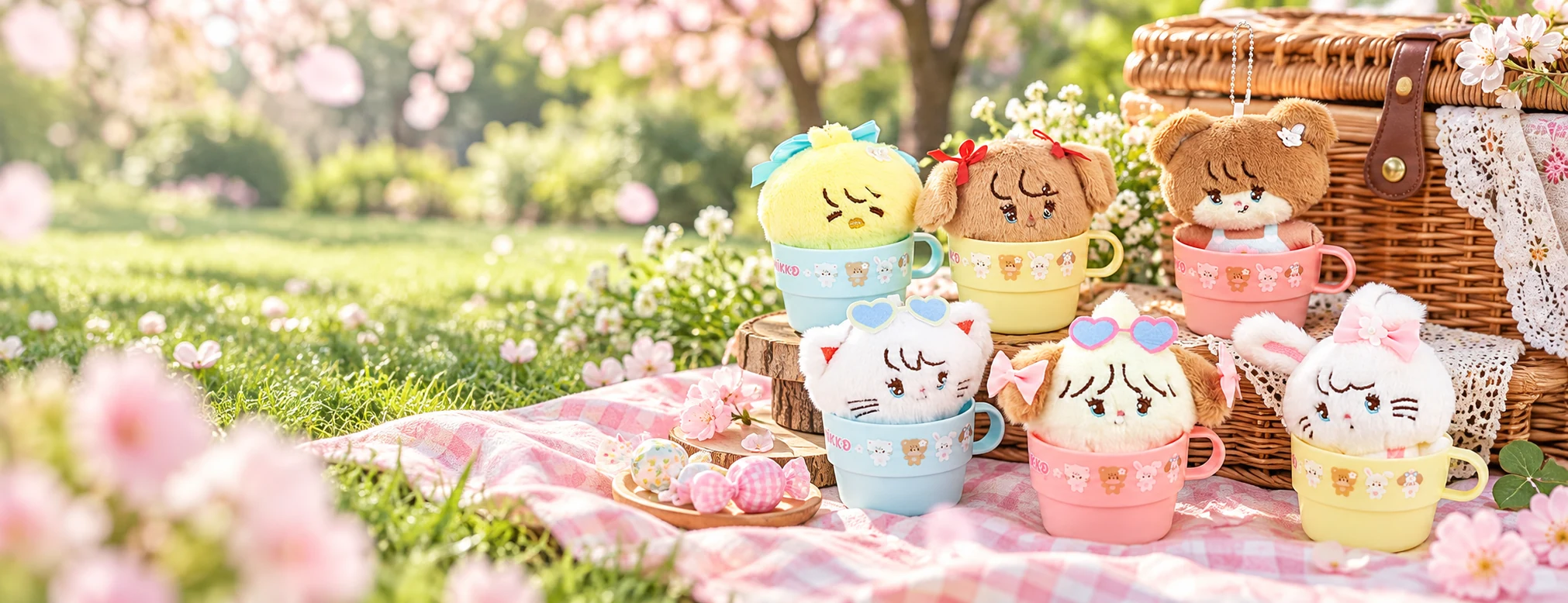Mikko Sweet Cup Plush Charm Surprise Box