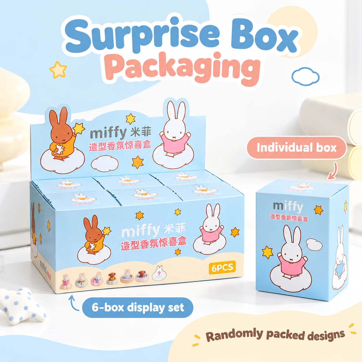 Miffy Aroma Blind Box retail packaging