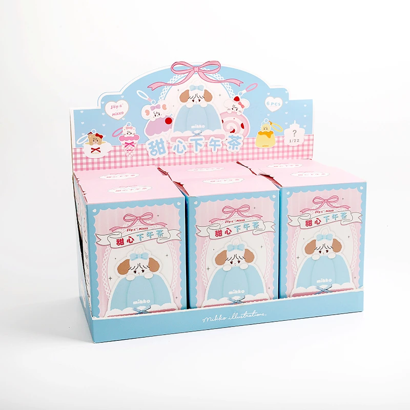 Mikko Sweet Afternoon Tea Scented Plush Charm Blind Box retail packaging