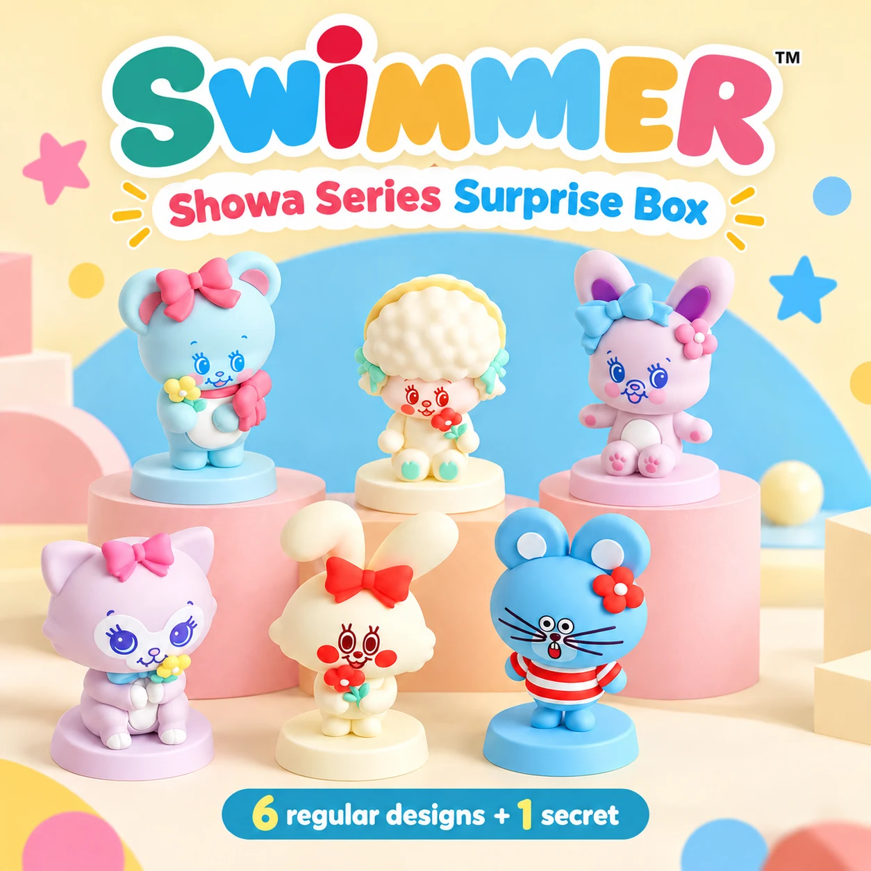 SWIMMER Showa Series Figure Surprise Box