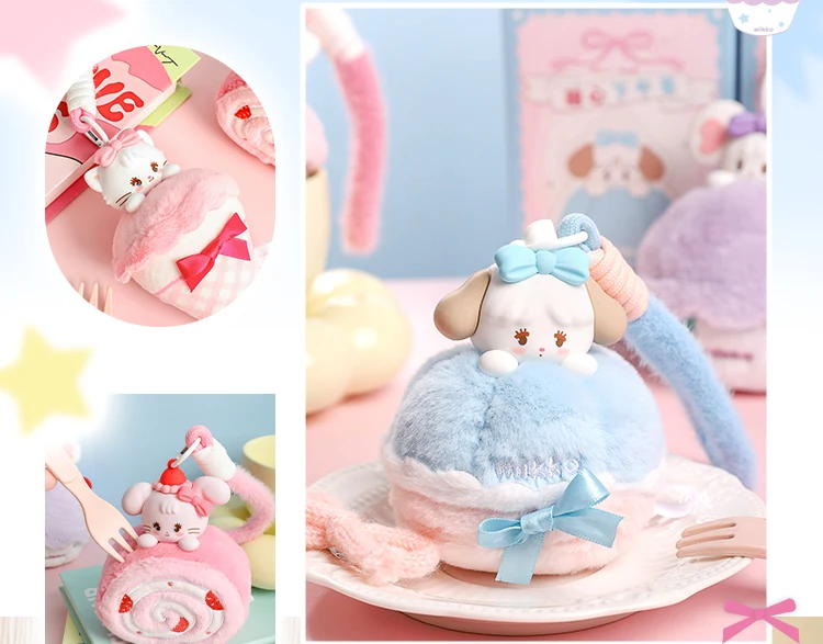Mikko Sweet Afternoon Tea Scented Plush Charm Blind Box — Plush and character details