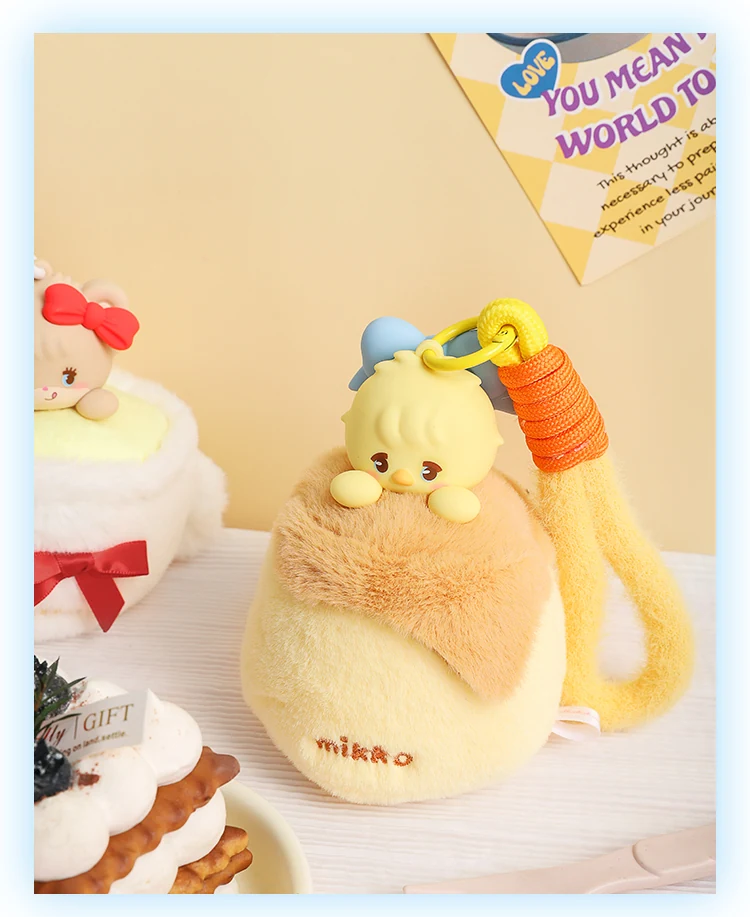 Mikko Sweet Afternoon Tea Scented Plush Charm Blind Box — More dessert-inspired designs